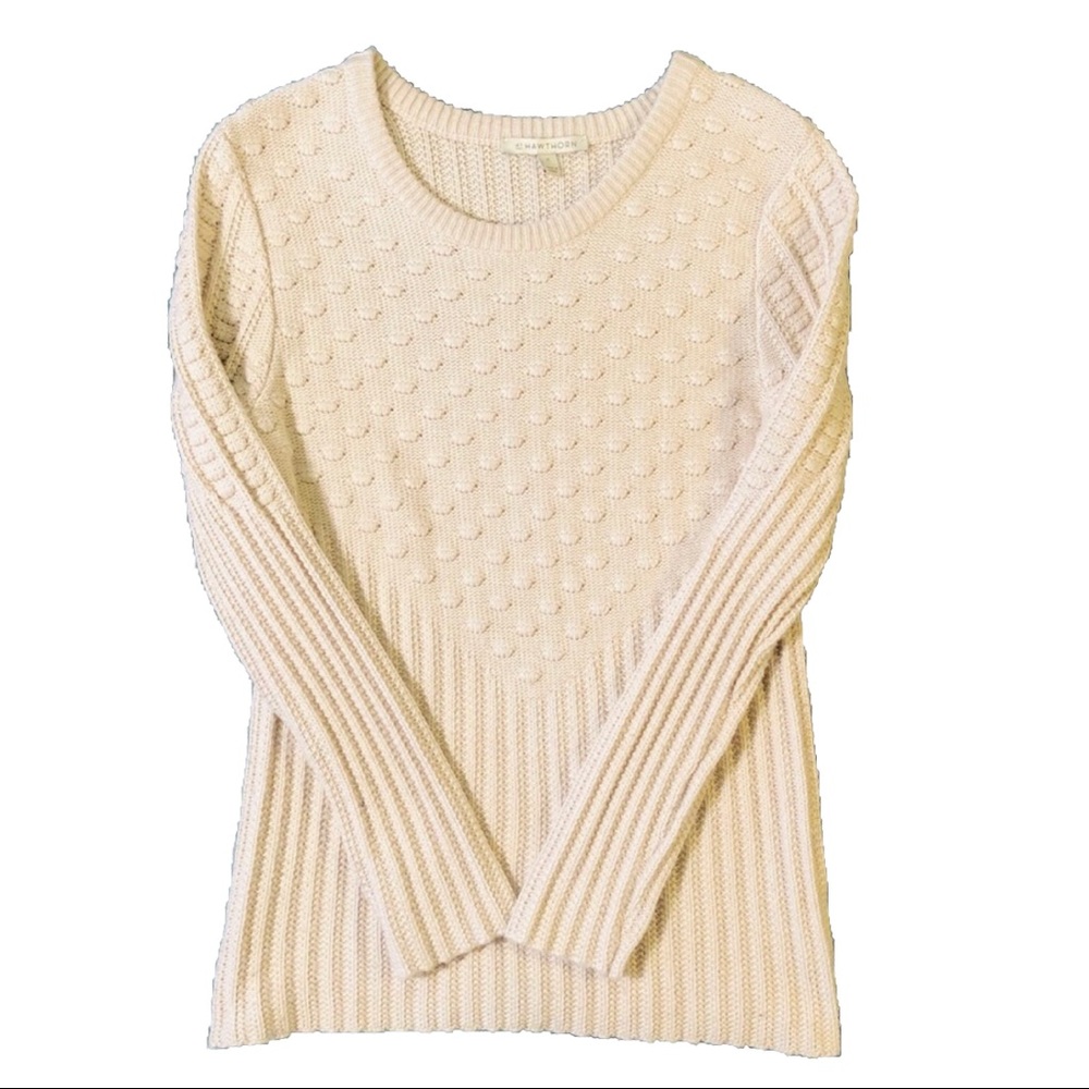 41 Hawthorn Crew Neck Textured Knit Sweater